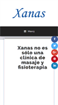 Mobile Screenshot of fisioterapiaxanas.es